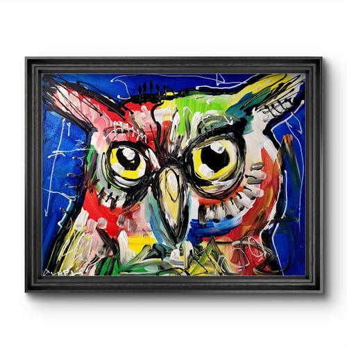 Quadro tela aleph dipinto - su,