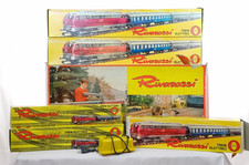RIVAROSSI SET SCALA 0 SET TRENINO ELETTRICO VINTAGE '70/80