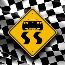 Insegna Burnout Stile Corvette