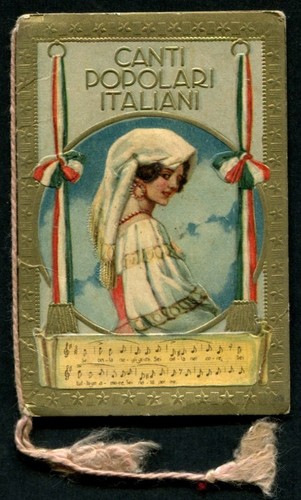 Calendarietto 1934 canti - 1934,