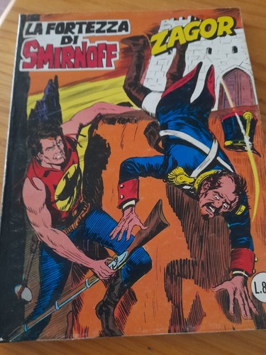 Zagor scritta rossa numero