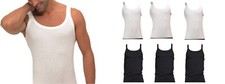 SET 6 CANOTTE UOMO IN COTONE