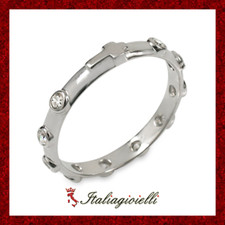 Anello fedina rosario - anello, in