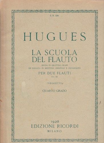 Spartito hugues scuola del - spartito,