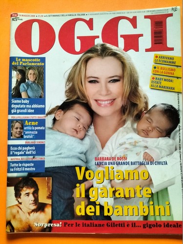 Oggi 2008 rossi - oggi, giletti
