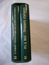2 VOLUMI: ROMA E L'ITALIA NEL MEDITERRANEO ANTICO E L'IMPERO ROMANO Edizioni SEI