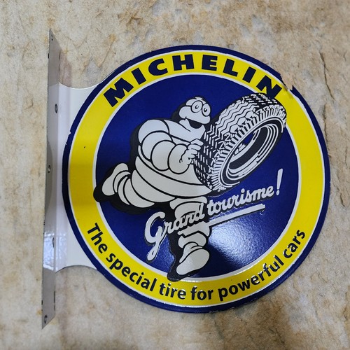 Insegna smaltata michelin - smaltata,