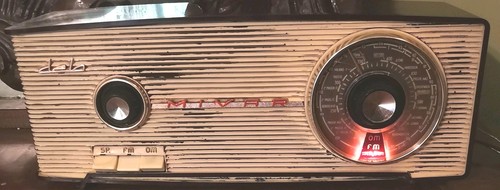 Radio valvole vintage anni - a,