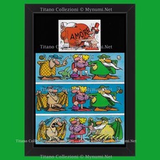 1979 * Illustrazione Originale 'Jacovitti - Uomini con Impermeabili' in Cornice