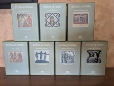 STORIA DI ROMA 7 voll Italia Repubblica Impero EINAUDI Momigliano Schiavone