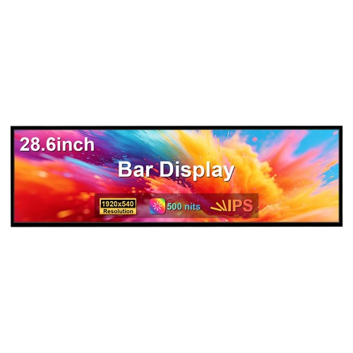 Monitor lcd 1920x540 - lcd, 500