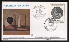 ITALIA 1990 - Centenario della nascita di Giorgio Morandi (Pittore e incisore)