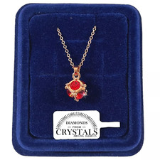 Collana Cubo Rosso Catenina