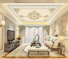 3D Petalo NA6792 Soffitto WallPaper Murales Stampa Parete Deco AJ WALL Fay