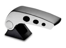 BRACCIOLO CROMATO NERO UNIVERSALE PORTA OGGETTI BRA RIBALTABILE POGGIA BRACCIO