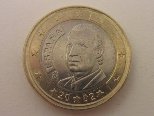Moneta euro spagna re - moneta, da