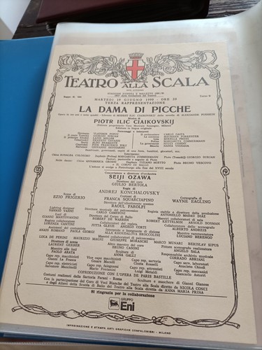 Locandina teatro alla scala - teatro,