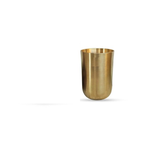 Bicchiere rotondo ottone - in,