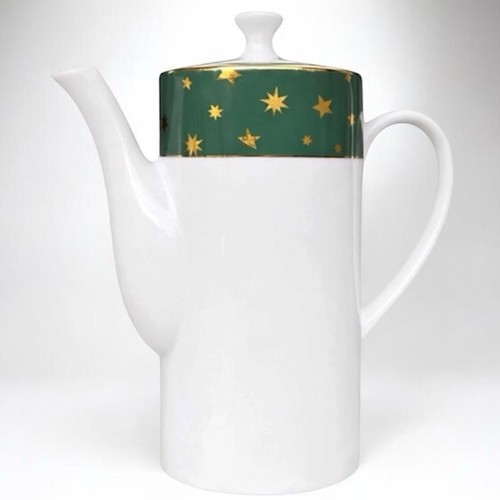 Caffettiera porcellana verde