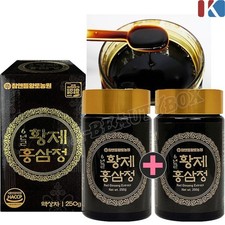 Estratto di ginseng rosso coreano Premium Emperor 6 anni 250 g x 2EA panax gi...
