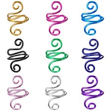  9 Pcs Anello Uncinetto Anelli