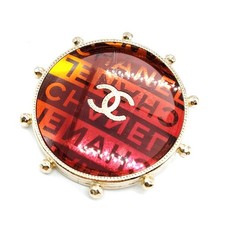 Spilla Chanel Spilla Oro Rosso