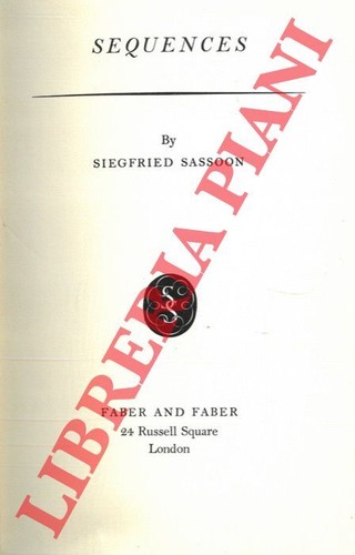 Letteratura inglese sassoon - letteratura,