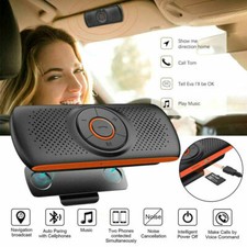 Visiera parasole auto wireless Bluetooth vivavoce kit auto altoparlante telefono