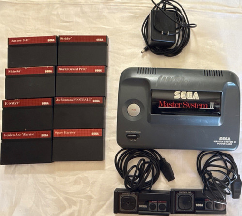 Console sega master - system, ii