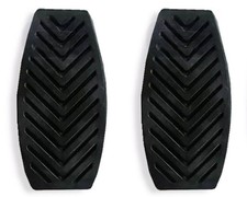 COPRIPEDALI FRENO - FRIZIONE per Panda Cross dal 2014 in poi COPRI PEDALI COPPIA