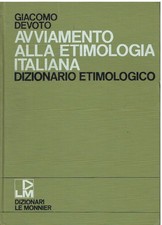 Avviamento alla etimologia
