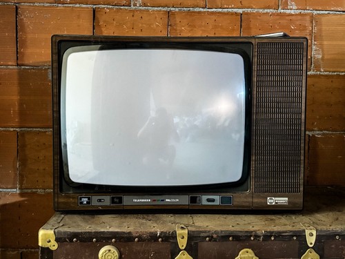 Televisore vintage telefunken - televisore,