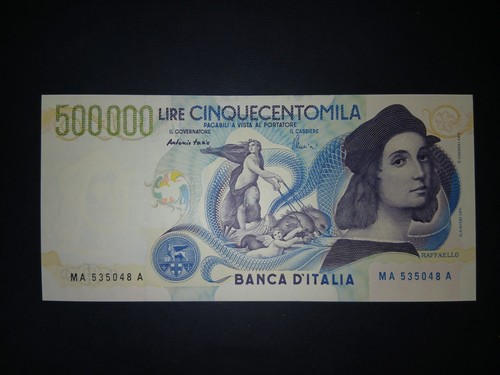 500000 lire raffaello sanzio - lire,