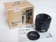 Nikon 80mm f2.8 AF Nikkor +