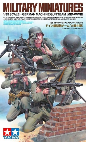 Tamiya german machine gun team - tamiya,