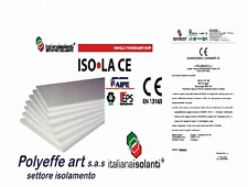 40 PANNELLI POLISTIROLO ISOLAMENTO TERMICO DENSITA' 15 KG MC 100 x 50 x 1 CM