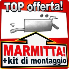 Silenziatore Posteriore per