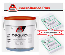 Pittura Bianca Boero Bianco Plus Idropittura Traspirante Coprente 5-14 L