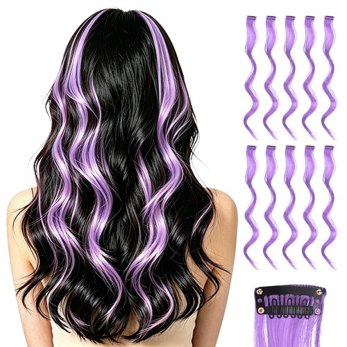 Pezzi clip colorata in - 10,