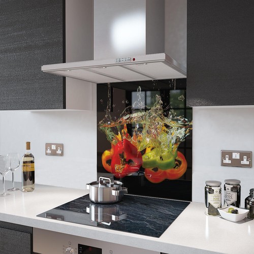 Vetro splashbacks peperoni - peperoni, in