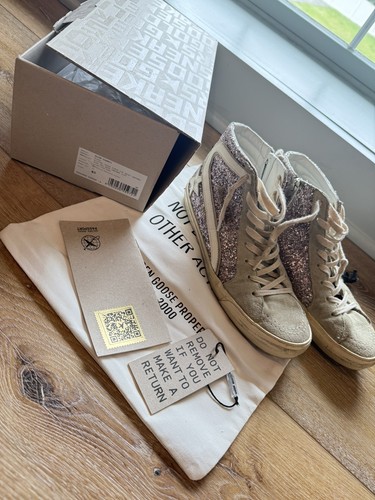 Tomaia golden goose - goose, glitter