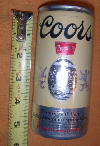 Lattina birra originale coors - lattina,