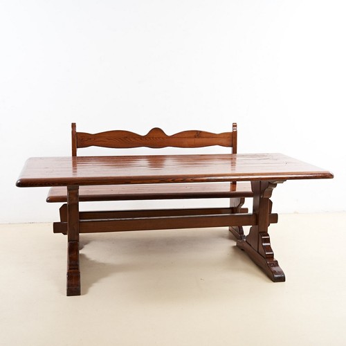 Tavolo con panca legno - tavolo,