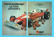 TOP979-PUBBLICITA'/ADVERTISING-1979-FERRARI 312-BURAGO-2 FOGLI