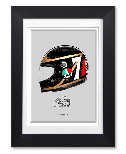 Poster casco firmato barry - poster,