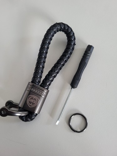Portachiavi auto caucciù nero - portachiavi,
