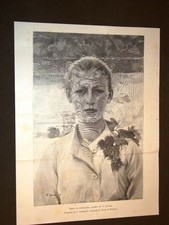 Testa di contadina Quadro di