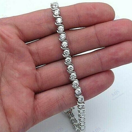 14k placcato oro bianco 2ct - oro,