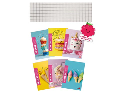 Quaderni maxi sweet - maxi, mm