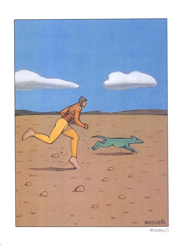 Moebius litografia firmata - litografia,